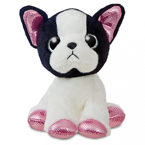 Peluche chien aux gros yeux 18 cm  Peluches et doudous sur