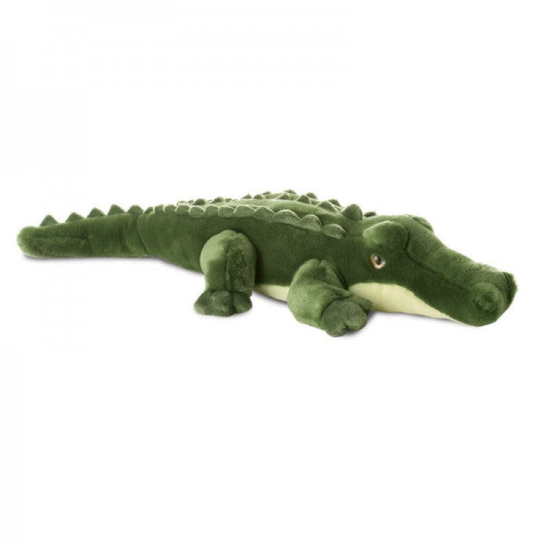Grande peluche Crocodile 50 cm vert jouet