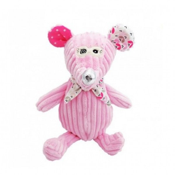 Doudou souris Coquelicos 23 cm